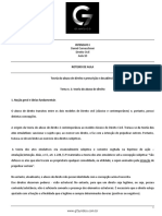 Roteiro de Aula - Aula 10 - Teoria Do Abuso de Direito e Prescrição e Decadência