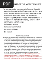 Money Market Instruments