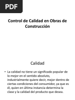 Calidad y Control de Obras PDF