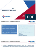 Declara Facil IGV Renta Mensual 2018 - SUNAT