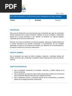 Programa XE0156 Introducción A La Economía 2018 II PDF