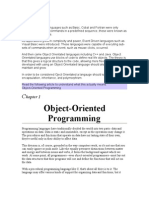 Object-Oriented Programming: OO Concepts