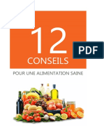 12 Conseils Pour Une Alimentation Saine