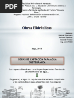 Obras Hidraulicas Superficiales y Subterraneas