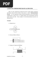 Fem For Thermomechanical Process