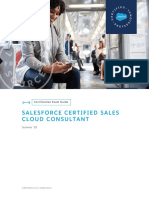 Salesforce Certified Sales Cloud Consultant: Certification Exam Guide