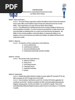 Baldwin - Nhs - Njhs Chapter Bylaws