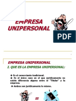 Empresa Unipersonal