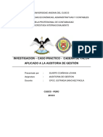 Investigacion - La Cadena de Valor Aplicado A La Auditoria de Gestión