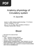 Anatomy Physiology of Circulatory System