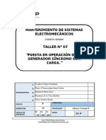 07 Puesta en Operación de Un Generador Síncrono Con Carga. - FINAL