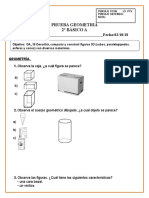 Prueba Geometria 2º Año