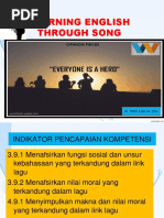 Learning English Through Song: A Hero Lies in You