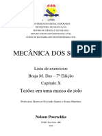 Resolução Braja M Das - 7 Ed - Capítulo 10 - Tensões em Uma Massa de Solo