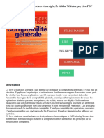 Comptabilité Générale, Exercices Et Corrigés, 3e Édition Télécharger, Lire PDF