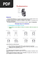 Tipos Funcionamiento y Representacion Grafica de Rodamientos