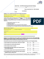 Release of Information Form - 49 CFR Part 40 Drug and Alcohol Testing