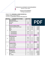 Technological University of The Philippines: 2" X 3" X 18' Lumber 120x240cm Plywood