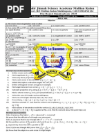 Al-Qadir Jinnah Science Academy Mallian Kalan: Near Govt. H/S Mallian Kalan Sheikhupura, Cell # 03024741124