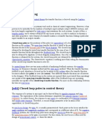 Control Engineering: Closed-Loop Poles Are The Positions of The Poles (Or