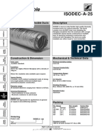 Double Wall Insulated Flexible Duct ISODEC A 25 - SAFIDFLE