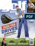 Golf Australia Feb 2018, Lee Westwood Crush Your Drive