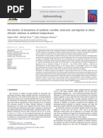 The Kinetics of Dissolution of Synthetic Covellite, Chalcocite and Digenite in Dilute Chloride Solutions at Ambient Temperatures 2016 PDF