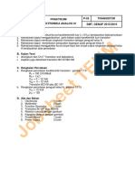 Elektronika Anolag Modul 2 Transistor