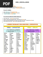 VERB + Gerund or Infinitive (Only Theory)