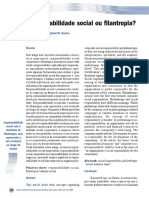 Filantropia Ou Responsabilidade Social PDF