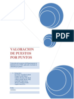 Valuación de Puestos Por Puntos