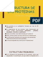 Estructura de Las Proteinas Trabajo