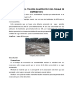 Descripción Del Proceso Constructivo Del Tanque de Distribucion Corregido