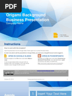 FGST0002 - Origami Background Business Presentation