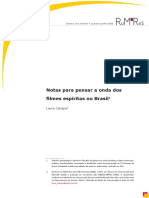 CANEPA Laura Tit Notas para Pensar A Onda Dos Filmes Espiritas No Brasil PDF