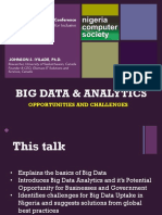 Big Data Analytics Opportunities and Challenges