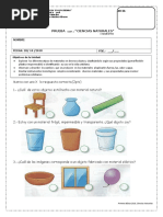 Ev. Ciencias Naturales OCTUBRE 2018