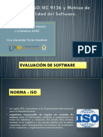 ISOIEC 9126 y Métrica de Calidad Del Software.