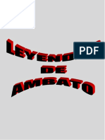 Leyendas de Ambato