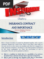 Unit-5 Chapter-3: Insurance-Contract and Importance