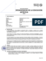 Bases Psicopedagógicas de La Educación Artística - 2018 - II