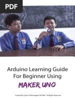 Arduino Learning Guide For Beginner Using Maker UNO