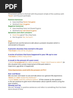 Present Perfect Tense Material