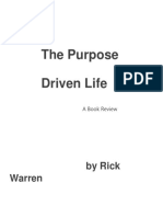 The Purpose Driven Life Book Review