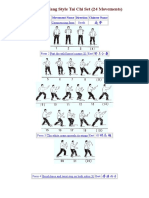 Simplified Yang Style Tai Chi Set 1