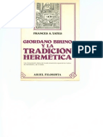 Frances-Yates 1983 Giordano-Bruno-y-la-Tradicion-Hermetica-huellas-del-hermetismo PDF