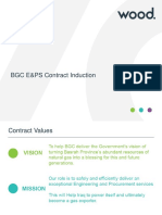 Basrah Gas E+ps Contract Induction