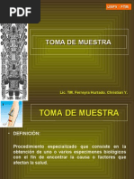 Toma de Muestra