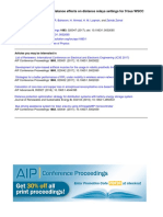 Effect of Remote Infeed and Arc Resistance On Distance Protn