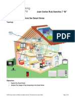 4.1.1.6 Packet Tracer - Explore The Smart Home